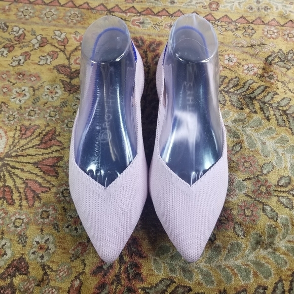 Rothys The Point in blush pink pointed toe flats - Picture 14 of 14